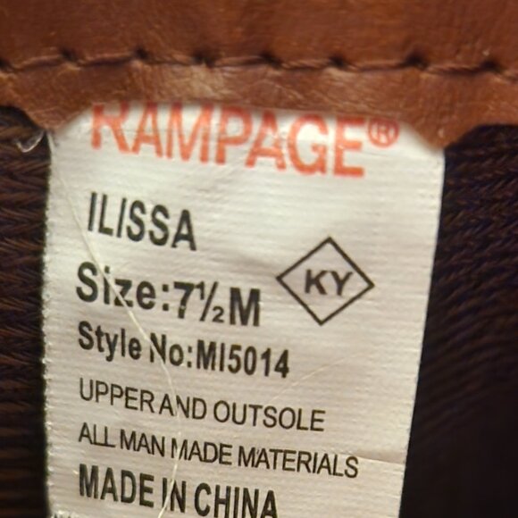 Rampage Mid-Calf Riding Style Boot - Picture 4 of 4